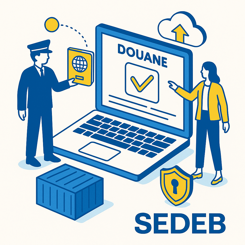 Illustration pour : Disparition du DAU : attention, la douane digitalisée change tout