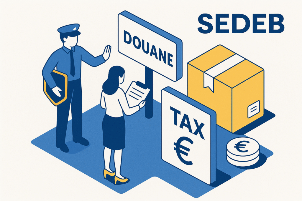 Illustration pour : Attention : une taxe de 2 € par article menace vos petits colis