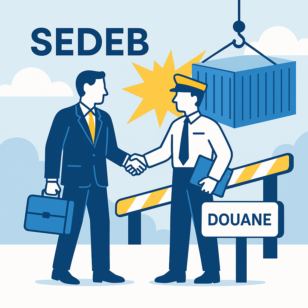 Illustration pour : Attention : vers un triple choc douanier sur l’acier chinois ?