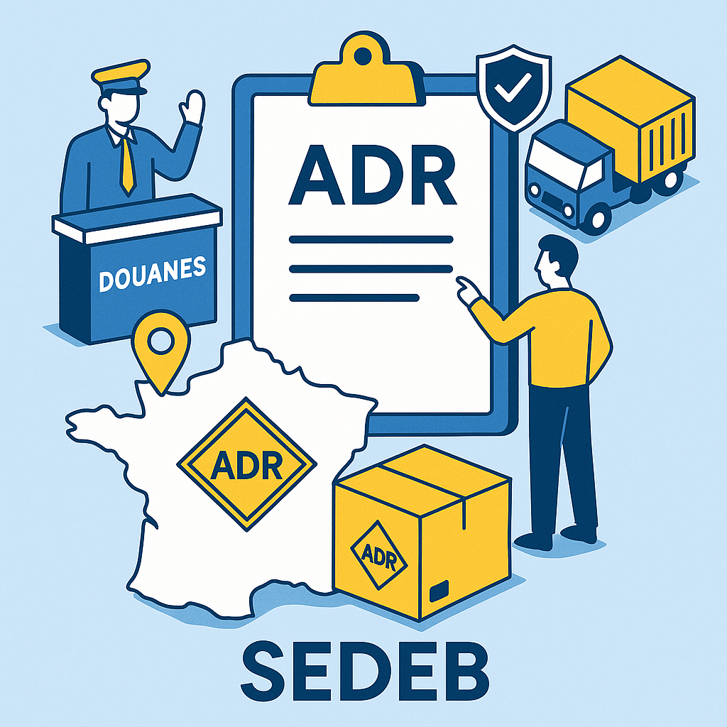 Illustration pour : Obligation ADR : ce que tout transitaire doit absolument savoir