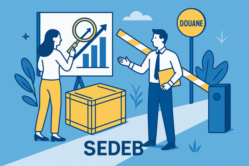 Illustration pour : Attention : Trump relance sa guerre commerciale, impact direct en douane