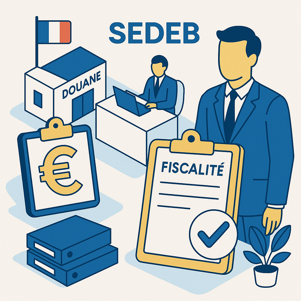 Illustration pour : Attention : la Douane révèle un scandale de 845 milliards FCFA