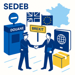 Illustration pour : Attention transitaires : le Brexit entre en douane dès le 1er janvier 2021
